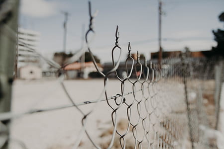 cyclone wire fence during daytime thumbnail