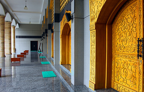 closed doors on building thumbnail