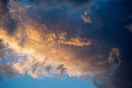 low-angle photo of clouds thumbnail