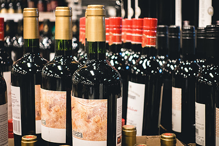 Bottles of red wine thumbnail