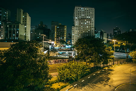 city, landscape, sky, lights thumbnail