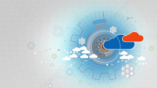 Cloud Computing - Cloud Infrastructure - Abstract Background thumbnail