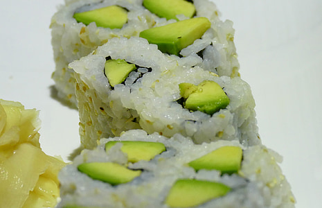avocado sushi thumbnail