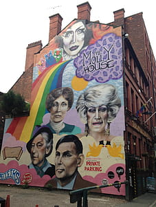 Mural in Manchester's famous Gay Village thumbnail