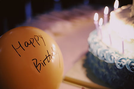 yellow ballon and cake thumbnail