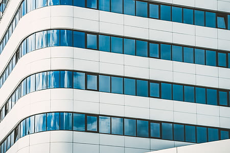 low angle photo of curtain wall building thumbnail