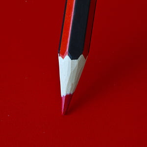 black and red color pencil thumbnail