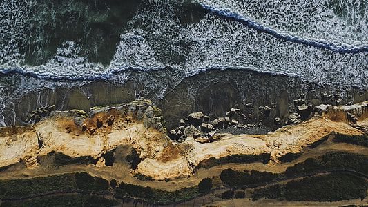 bird's eye view of sea thumbnail