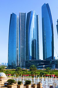 four city high-rise buildings thumbnail