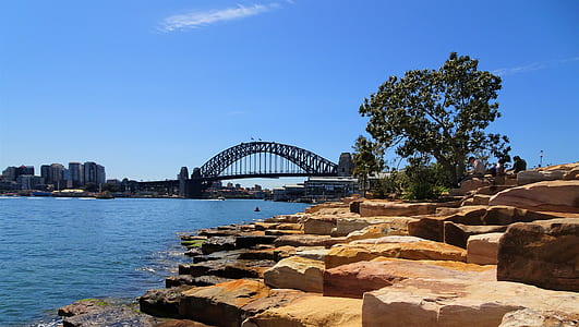 arch bridge over body of water thumbnail