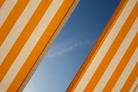 stripe, orange, blue sky, sky thumbnail