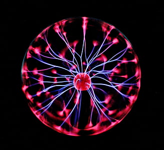 red plasma ball thumbnail