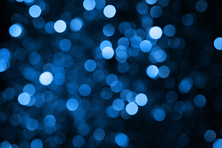 blue and white bokeh lights thumbnail