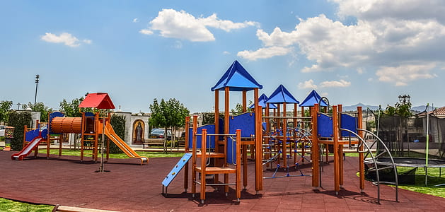 orange metal playground thumbnail