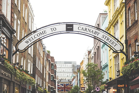 Welcome to Carnaby Street arc signage thumbnail