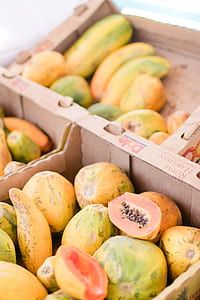 orange papaya fruit thumbnail
