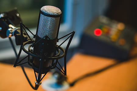 gray and black condenser microphone thumbnail