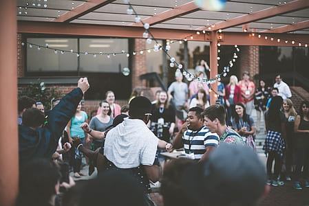 group of people infront of table thumbnail