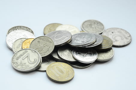 round silver-colored coin lot thumbnail