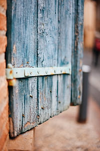 closed gray wooden window thumbnail