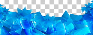 Blue Geometry, Abstract blue irregular prism background , blue crystal PNG clipart