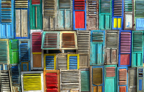assorted-color wooden board lot thumbnail