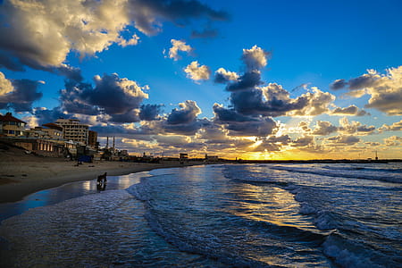 Photography of Seashore During Dusk thumbnail