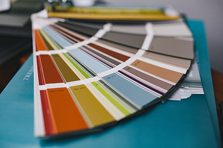 Designer pattern and colour samples thumbnail