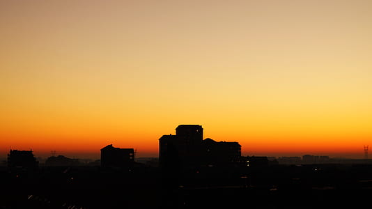 landscape, nature, sky, lights thumbnail