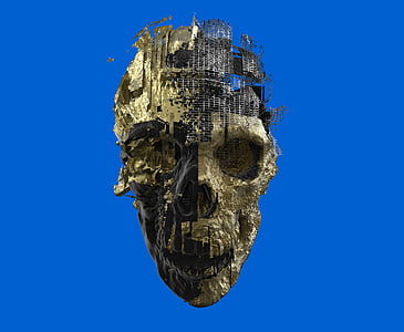 brown skull illustration thumbnail