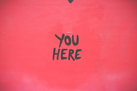 you here text on red background thumbnail