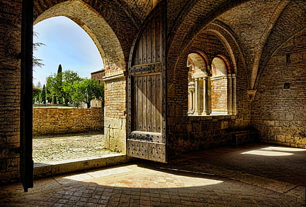 brown concrete building interior thumbnail