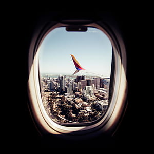city, flight, landscape, sky thumbnail