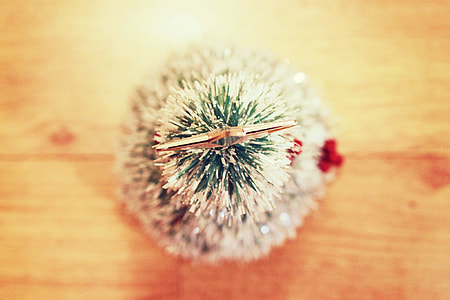 top view of silver Christmas Tree Star thumbnail