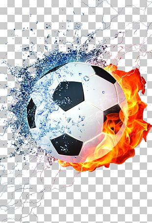 Football Mobile phone Fire , Rainbow night football World Cup, white burning soccer ball PNG clipart