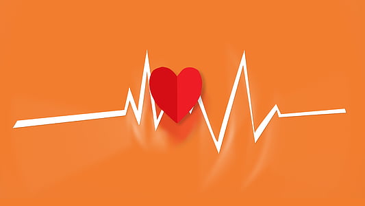 red and white heartbeat illustration thumbnail