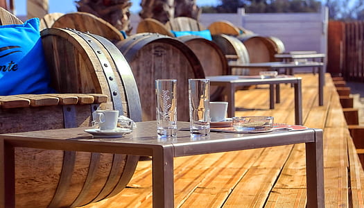 two highball glasses on table thumbnail