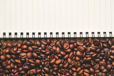 Coffee beans and note paper thumbnail