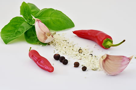 two red chilis and two garlics thumbnail
