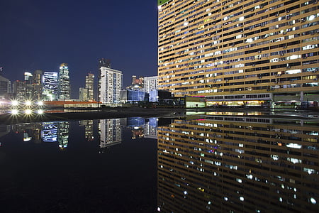 reflective photography of building during daytime thumbnail