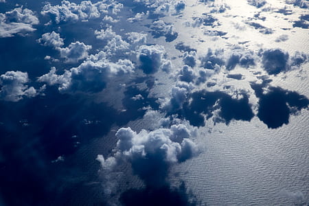 aerial photo of clouds thumbnail
