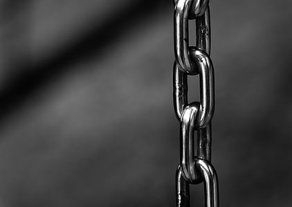 gray metal chain in closeup photo thumbnail