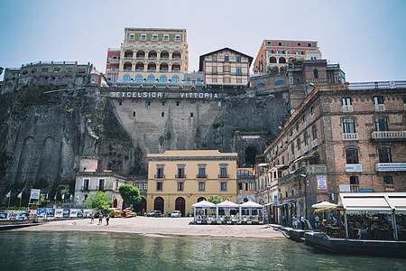 Coastal shot of Sorrento in Italy. Image captured with a Canon 5D DSLR thumbnail
