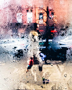 rain, wet, wet window, water drops thumbnail