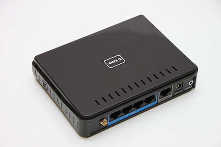 black D-Link hub switch thumbnail