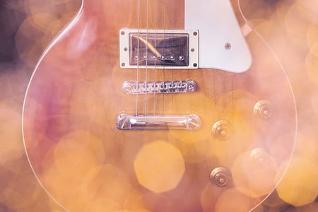 brown electric guitar thumbnail