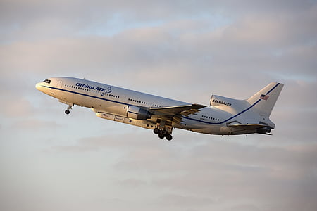 airplane flying on sky thumbnail