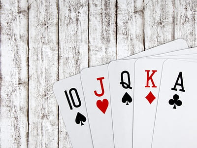 playing cards illustration thumbnail
