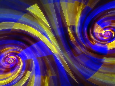 multicolored optical illusion wallpaper thumbnail