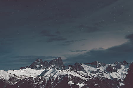 photo of mountains cover with snow thumbnail